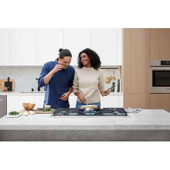 Bosch NGM8659UC 36 Inch 800 Series Gas Cooktop: Stainless Stainless Steel — thumbnail 46