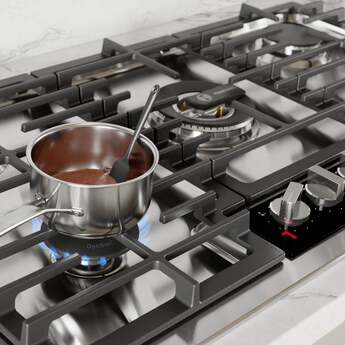Bosch NGMP659UC 36 Inch Benchmark® Series Gas Cooktop: Stainless Stainless Steel — thumbnail 23