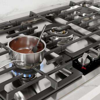 Bosch NGMP659UC 36 Inch Benchmark® Series Gas Cooktop: Stainless Stainless Steel — thumbnail 49