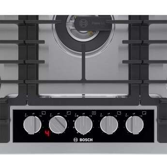Bosch NGMP659UC 36 Inch Benchmark® Series Gas Cooktop: Stainless Stainless Steel — thumbnail 7