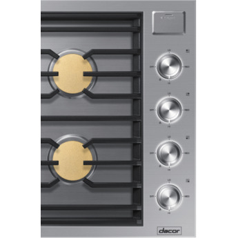 Dacor DTG30M954FS Modernist Series 30 Inch Gas Sealed Burner Cooktop — thumbnail 8