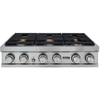 Dacor DTT36M876LS Modernist Series 36 Inch Gas Sealed Burner Rangetop