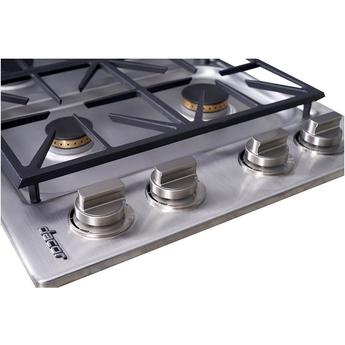 Dacor HDCT304GSNG Heritage Series 30 Inch Gas Sealed Burner Cooktop — thumbnail 4