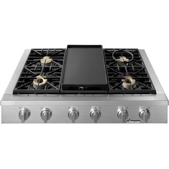 Dacor HRTP486SLP 48 Inch Gas Sealed Burner Rangetop — thumbnail 3