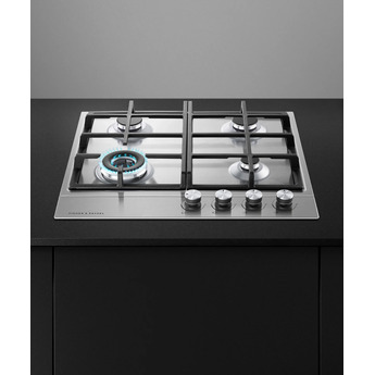 Fisher Paykel CG244DNGX1N Contemporary Series 24 Inch Gas Sealed Burner Cooktop — thumbnail 6