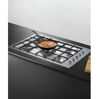 Fisher Paykel CG365DLPRX2N Contemporary Series 36 Inch Gas Sealed Burner Cooktop — thumbnail 6