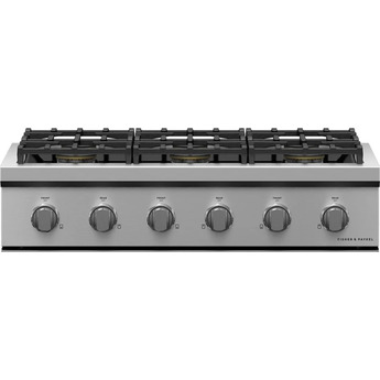 Fisher Paykel CPV3366L Professional Series 36 Inch Gas Rangetop — thumbnail 5