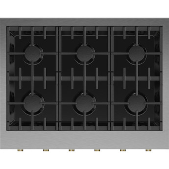 Fisher Paykel CPV3366L Professional Series 36 Inch Gas Rangetop — thumbnail 9