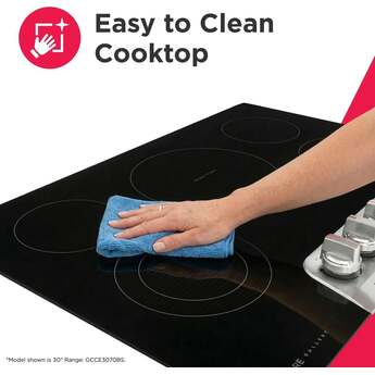 Frigidaire Gallery 30 Inch Electric Cooktop With 5 Radiant Elements: Black Stainless Steel — thumbnail 10