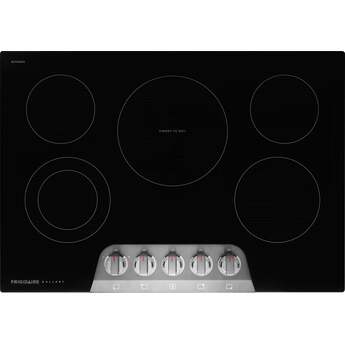 Frigidaire Gallery 30 Inch Electric Cooktop With 5 Radiant Elements: Black Stainless Steel — thumbnail 9