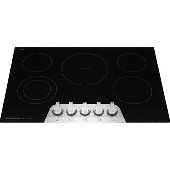 Frigidaire Gallery 30 Inch Electric Cooktop With 5 Radiant Elements: Stainless Steel