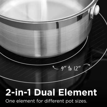 Frigidaire Gallery 36 Inch Electric Cooktop With 5 Radiant Elements: Black Stainless Steel — thumbnail 9