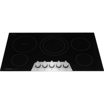Frigidaire Gallery 36 Inch Electric Cooktop With 5 Radiant Elements: Stainless Steel