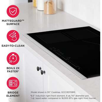Frigidaire Gallery 36 Induction Cooktop With MatteGuard: Stainless Steel — thumbnail 11