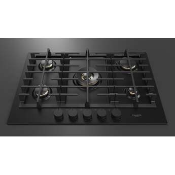 Fulgor Milano F4MGK30MB1 30 Inch Matteo 400 Series Gas Cooktop, 5 Brass Burners: Matte Matte Black — thumbnail 12