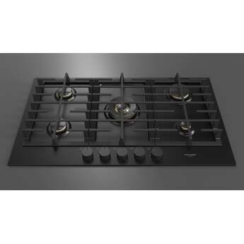 Fulgor Milano F4MTGK36MB1 36 Inch Matteo 400 Series Gas Cooktop, 5 Brass Burners: Matte Matte Black — thumbnail 14