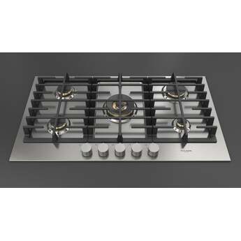 Fulgor Milano F4MTGK36S1 36 Inch Matteo 400 Series Gas Cooktop, 5 Brass Burners: Stainless Stainless Steel — thumbnail 10