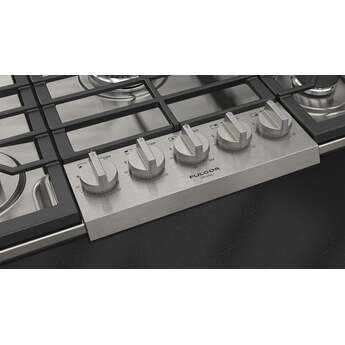 Fulgor Milano F4PGK305S2 30 Inch Distinto Gas Cooktop, 5 Aluminum Burners: Stainless Stainless Steel — thumbnail 10