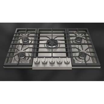 Fulgor Milano F4PGK305S2 30 Inch Distinto Gas Cooktop, 5 Aluminum Burners: Stainless Stainless Steel — thumbnail 5