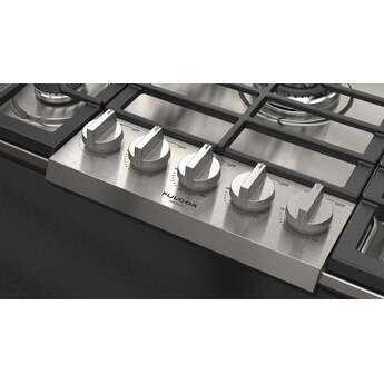 Fulgor Milano F4PGK305S2 30 Inch Distinto Gas Cooktop, 5 Aluminum Burners: Stainless Stainless Steel — thumbnail 8