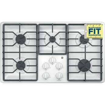 GE JGP3036DLWW 36 Inch Gas Sealed Burner Cooktop — thumbnail 11