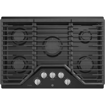 GE Profile PGP7030DLBB 30 Inch Gas Sealed Burner Cooktop