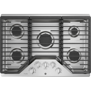 GE Profile PGP7030SLSS 30 Inch Gas Sealed Burner Cooktop