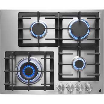 Jenn Air JGCK424PS 24 Inch Gas Cooktop: Stainless Stainless Steel — thumbnail 3