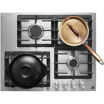 Jenn Air JGCK424PS 24 Inch Gas Cooktop: Stainless Stainless Steel — thumbnail 6