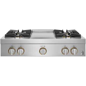 Jenn Air Jenn-Air JGCP536HL RISE Series 36 Inch Gas Sealed Burner Rangetop — thumbnail 12