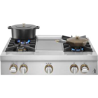 Jenn Air Jenn-Air JGCP536HL RISE Series 36 Inch Gas Sealed Burner Rangetop — thumbnail 9