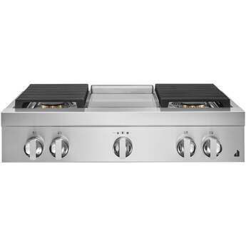 Jenn Air Jenn-Air JGCP536HM NOIR Series 36 Inch Gas Sealed Burner Rangetop — thumbnail 14