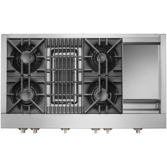 Jenn Air Jenn-Air JGCP748HL RISE Series 48 Inch Gas Sealed Burner Rangetop — thumbnail 17