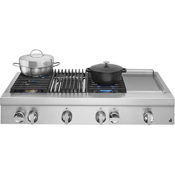 Jenn Air Jenn-Air JGCP748HM NOIR Series 48 Inch Gas Sealed Burner Rangetop — thumbnail 17