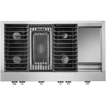 Jenn Air Jenn-Air JGCP748HM NOIR Series 48 Inch Gas Sealed Burner Rangetop — thumbnail 6