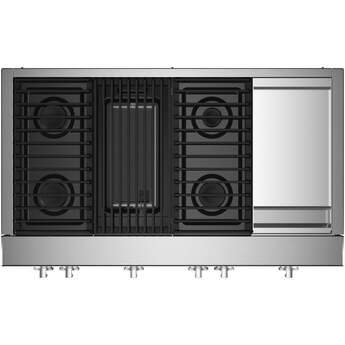 Jenn Air Jenn-Air JGCP748HM NOIR Series 48 Inch Gas Sealed Burner Rangetop — thumbnail 9