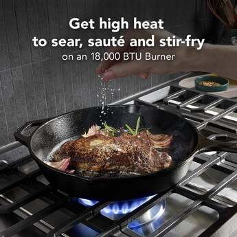 KitchenAid KitchenAid? 36 in. Gas Cooktop with 5 Versatile Burners: Stainless Steel — thumbnail 2