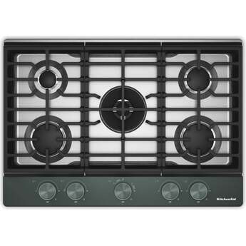 KitchenAid KitchenAid? 30 in. Gas Cooktop with 5 Burners and Integrated Wok Grate: Juniper