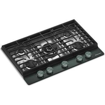KitchenAid KitchenAid? 30 in. Gas Cooktop with 5 Burners and Integrated Wok Grate: Juniper — thumbnail 3