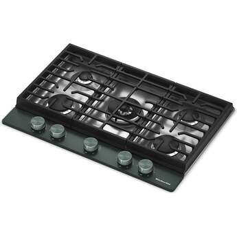 KitchenAid KitchenAid? 30 in. Gas Cooktop with 5 Burners and Integrated Wok Grate: Juniper — thumbnail 7