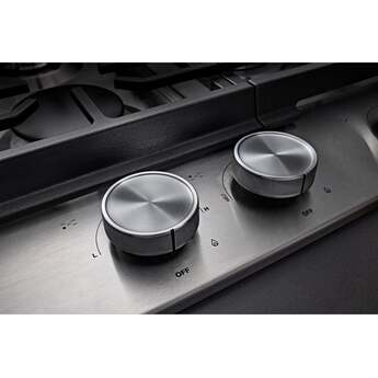 KitchenAid KitchenAid? 30 in. Gas Cooktop with 5 Burners and Integrated Wok Grate: Stainless Steel — thumbnail 9