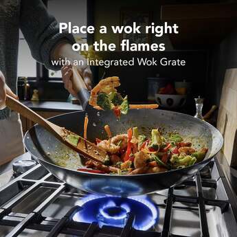 KitchenAid 30 in. Gas Cooktop with 5 Burners and Integrated Wok Grate: Stainless Steel — thumbnail 12
