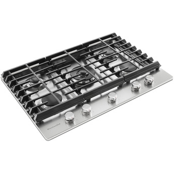 Kitchen Aid KitchenAid 30" Stainless Steel Sealed Burner Natural Gas Cooktop — thumbnail 5