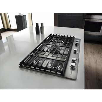 Kitchen Aid KitchenAid 36" Stainless Steel Sealed Burner Natural Gas Cooktop — thumbnail 7