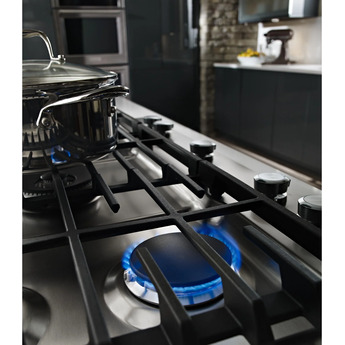 Kitchen Aid KitchenAid 36" Stainless Steel Sealed Burner Natural Gas Cooktop with Backlit Kn — thumbnail 14