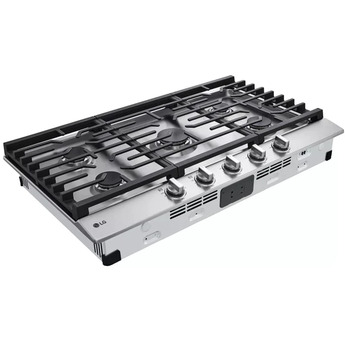 LG CBGJ3623S 36 Inch Gas Sealed Burner Cooktop — thumbnail 10