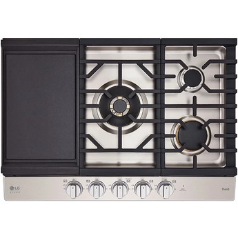 LG Studio CBGS3028S 30 Inch Gas Sealed Burner Cooktop — thumbnail 10