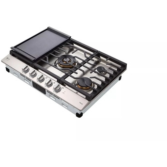 LG Studio CBGS3028S 30 Inch Gas Sealed Burner Cooktop — thumbnail 16
