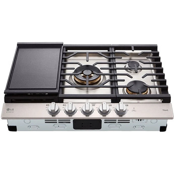LG Studio CBGS3028S 30 Inch Gas Sealed Burner Cooktop — thumbnail 17