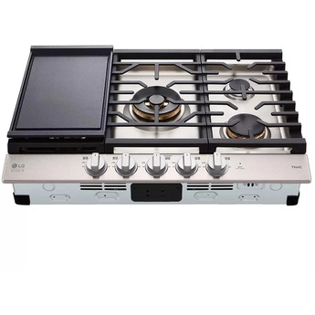 LG Studio CBGS3028S 30 Inch Gas Sealed Burner Cooktop — thumbnail 2
